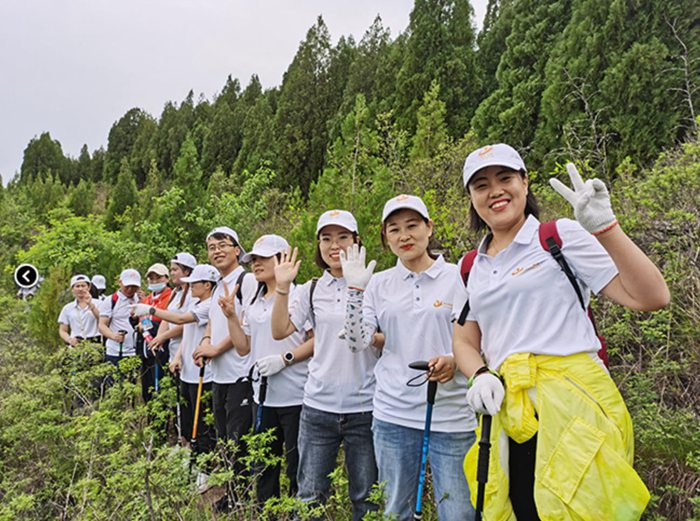 友元團隊登山合影